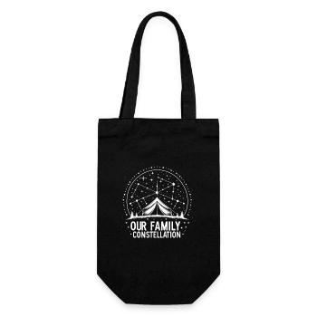 Scout Camping Outdoor Campfire Hiking - Gift Bag for Bottles - black - Front