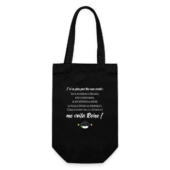 J'ai un plan pour tous nous évader -Réplique culte - Sac à bouteille - noir - Devant