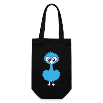 autruche - Sac à bouteille - noir - Devant