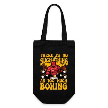 Il n’y a pas trop de boxe - Sac à bouteille - noir - Devant