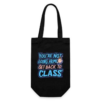 School Nurse Nursing Clinic Medical Stuff - Gift Bag for Bottles - black - Front