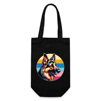 Sheepdog - Gift Bag for Bottles - black - Front