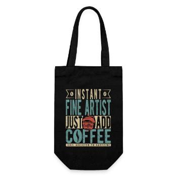 Artiste instantané Fine Il suffit d’ajouter du café - Sac à bouteille - noir - Devant