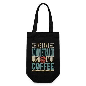 Administrateur instantané Il suffit d’ajouter du café - Sac à bouteille - noir - Devant