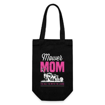 Tondeuse Maman L’Idole Le Mythe La Légende Jardinier - Sac à bouteille - noir - Devant