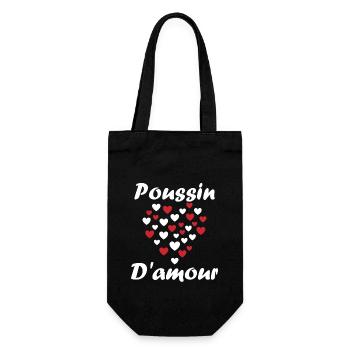 Poussin - Sac à bouteille - noir - Devant