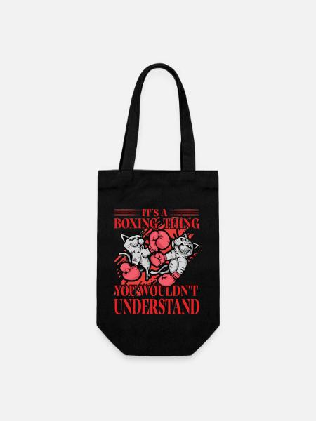 C’est un truc de boxe que vous ne comprendriez pas - Sac à bouteille - noir