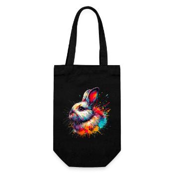 Lapin - Sac à bouteille - noir - Devant
