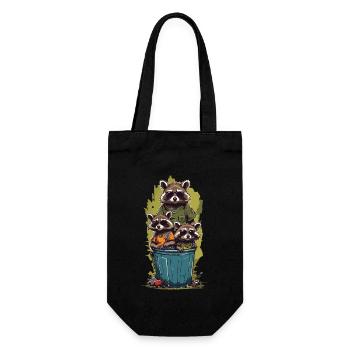 Drôle Poubelles Resident Family Streetwear - Sac à bouteille - noir - Devant