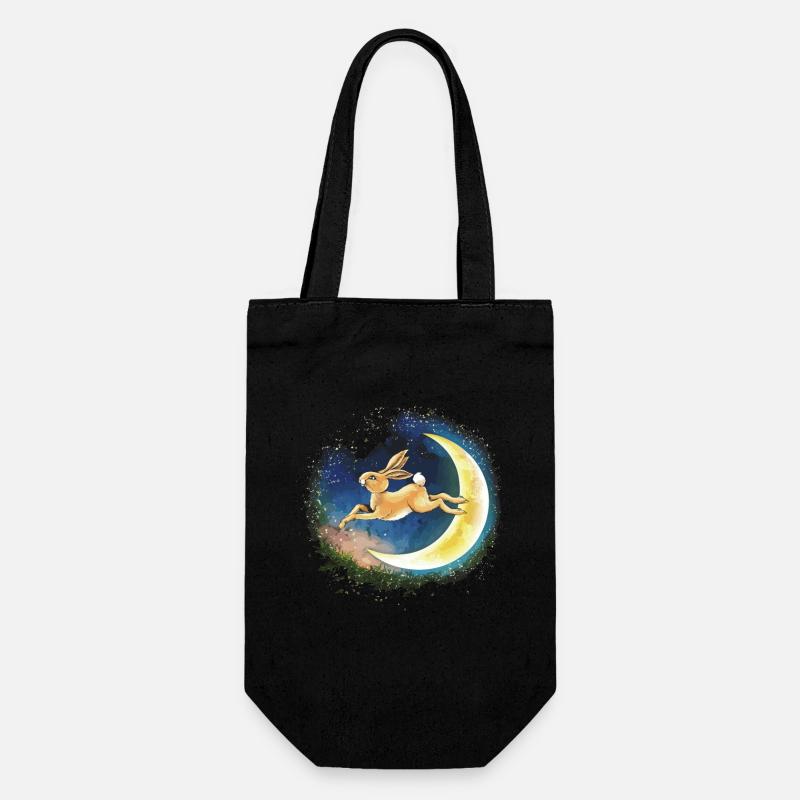 Ostara Eostre Equinox Witch Pagan Goddess Rituals - Geschenkbeutel für Flaschen - Schwarz
