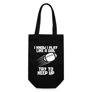 American Football Football Coach Football Player - Gift Bag for Bottles - black - Front