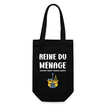 Humou ménage - Sac à bouteille - noir - Devant