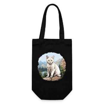 Burmilla Chaton Burmilla Chat - Sac à bouteille - noir - Devant