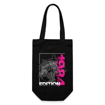 Limited Edition 1984 Limited Edition Football - Gift Bag for Bottles - black - Front