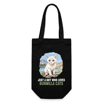 Burmilla Chaton Burmilla Chat - Sac à bouteille - noir - Devant