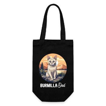 Burmilla Chaton Burmilla Chat - Sac à bouteille - noir - Devant