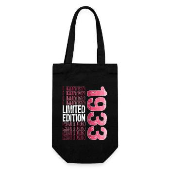 Edition limitée depuis 1933 Anniversaire Millésime 1933 - Sac à bouteille - noir - Devant