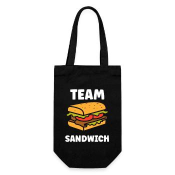 Humour sandwich - Sac à bouteille - noir - Devant