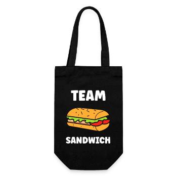 Humour sandwich - Sac à bouteille - noir - Devant