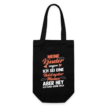 Maman pour la fête des mères - Sac à bouteille - noir - Devant