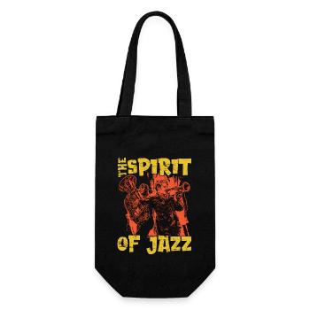 Musique Jazz L’ du musicien de jazz Saxophoniste - Sac à bouteille - noir - Devant