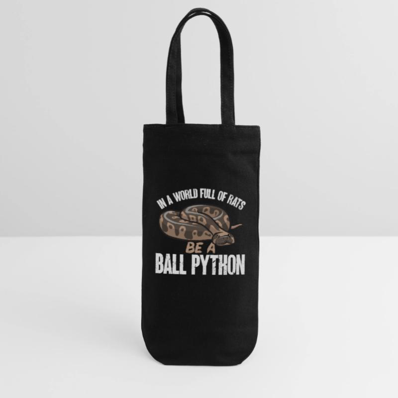 Ball Python Snake King Python Gift Bag for Bottles