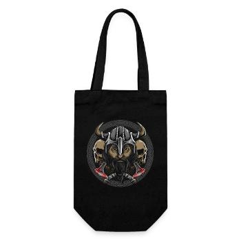 Guerriers vikings - Sac à bouteille - noir - Devant