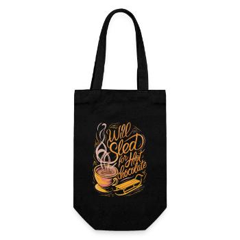Luge Neige Luge Sport d’hiver Winter Outdood - Sac à bouteille - noir - Devant