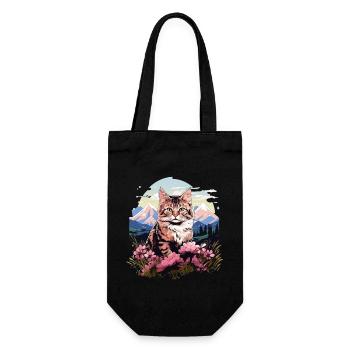 Cymric Kitten Cymric Cat - Sac à bouteille - noir - Devant