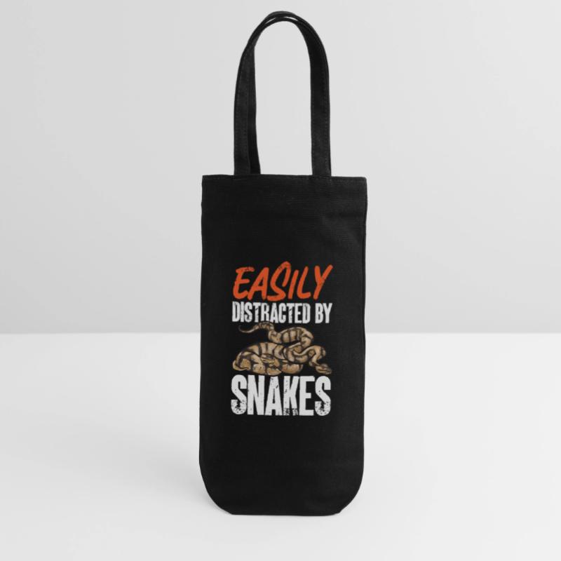 Ball Python Schlange Königspython Geschenkbeutel für Flaschen