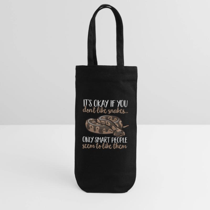Ball Python Snake King Python Gift Bag for Bottles
