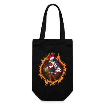 The Shooting - Gift Bag for Bottles - black - Front