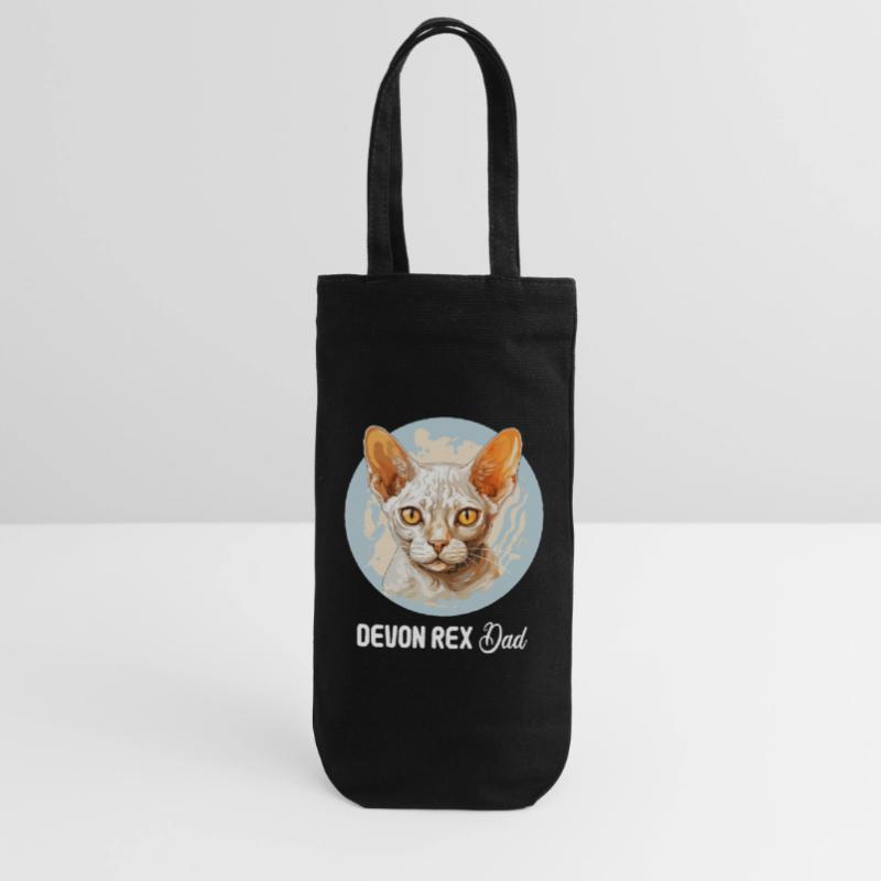Devon Rex Kätzchen Devon Rex Katze Geschenkbeutel für Flaschen