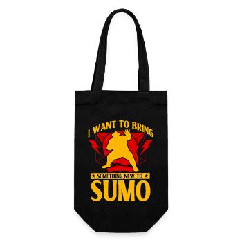 I want to bring something new to Sumo - Gift Bag for Bottles - black - Front