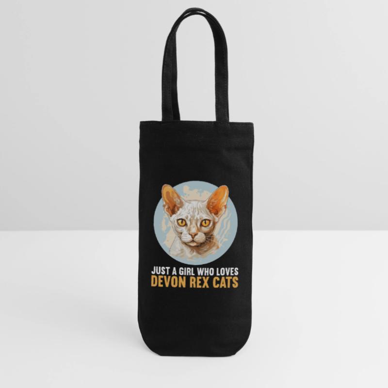 Devon Rex Kitten Devon Rex Cat Gift Bag for Bottles