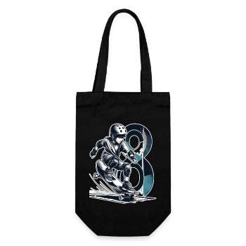Skateboard Skater Design pour les garçons de 8 ans - Sac à bouteille - noir - Devant