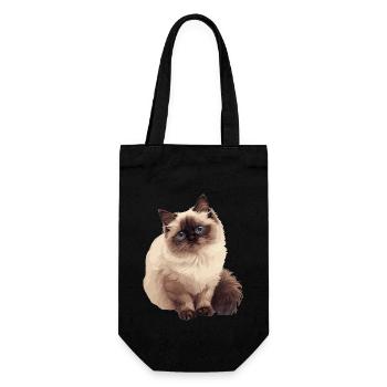 Chat de l’Himalaya Colourpoint Katze - Sac à bouteille - noir - Devant