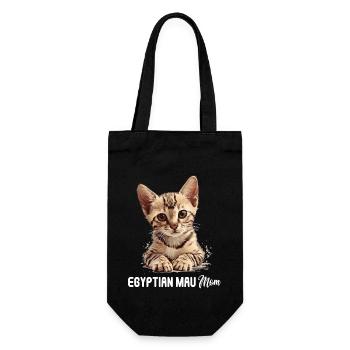 Mau égyptien Chaton Chat égyptien Mau - Sac à bouteille - noir - Devant