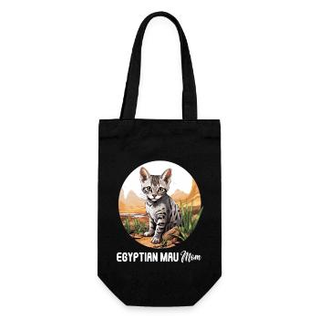 Mau égyptien Chaton Chat égyptien Mau - Sac à bouteille - noir - Devant