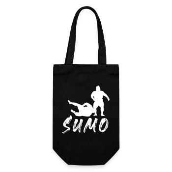 Sumo - Geschenkbeutel für Flaschen - Schwarz - Vorne