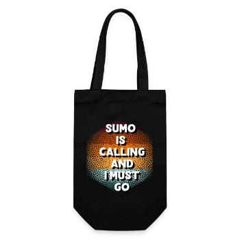 Sumo appelle et je dois partir - Sac à bouteille - noir - Devant
