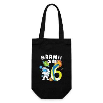 Bääm J’ai 6 ans Astronaute - Sac à bouteille - noir - Devant
