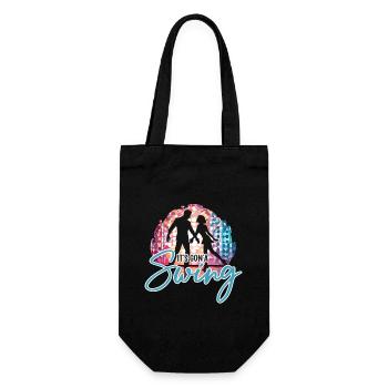 Swing Dance It's Gon'a Swing Loves Dance Sport - Gift Bag for Bottles - black - Front