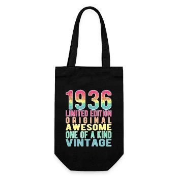 Edition limitée depuis 1936 Anniversaire Millésime 1936 - Sac à bouteille - noir - Devant