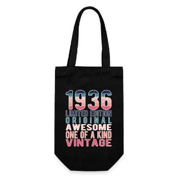 Edition limitée depuis 1936 Anniversaire Millésime 1936 - Sac à bouteille - noir - Devant