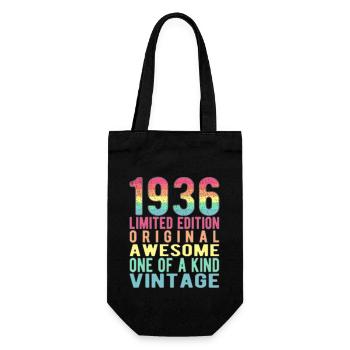 Edition limitée depuis 1936 Anniversaire Millésime 1936 - Sac à bouteille - noir - Devant