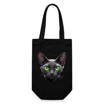 Korat Chaton Korat Chat - Sac à bouteille - noir - Devant