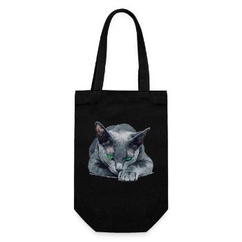 Korat Chaton Korat Chat - Sac à bouteille - noir - Devant