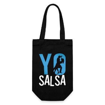 Danse Salsa Yo Salsa Aime Mambo Musique Danse Sport - Sac à bouteille - noir - Devant