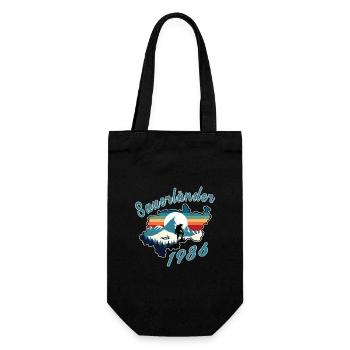 1986 anniversaire Sauerländer Original Retro Sunset - Sac à bouteille - noir - Devant